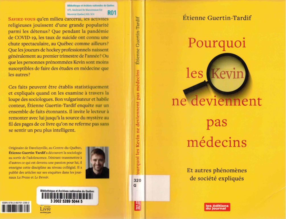 (Lecture 127) Pourquoi les Kevin ne deviennent pas médecins